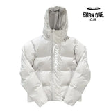 Jaqueta Trapstar Hyperdrive Technical Puffer Light Grey
