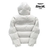 Jaqueta Trapstar Hyperdrive Technical Puffer Light Grey