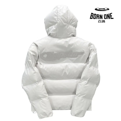 Jaqueta Trapstar Hyperdrive Technical Puffer Light Grey