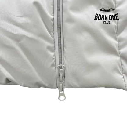 Jaqueta Trapstar Hyperdrive Technical Puffer Light Grey