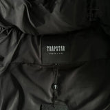 Jaqueta Trapstar Irongate Collar Puffer Black & White