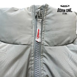 Jaqueta Trapstar Light Grey & Red Hyperdrive 2.0 Bomber