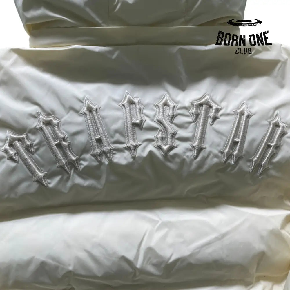 Jaqueta Trapstar Puffer Ice White
