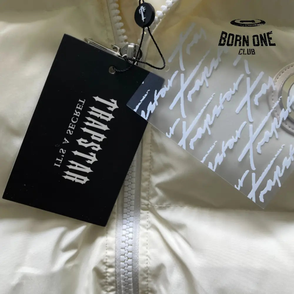Jaqueta Trapstar Puffer Ice White