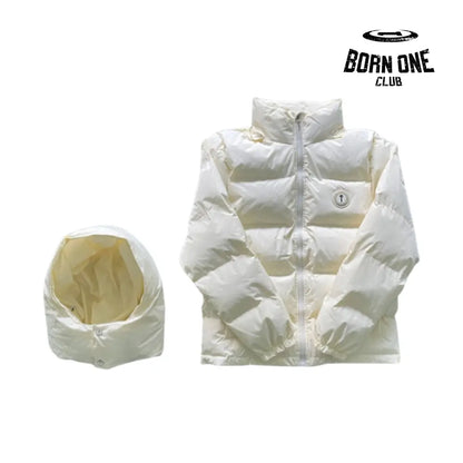 Jaqueta Trapstar Puffer Ice White