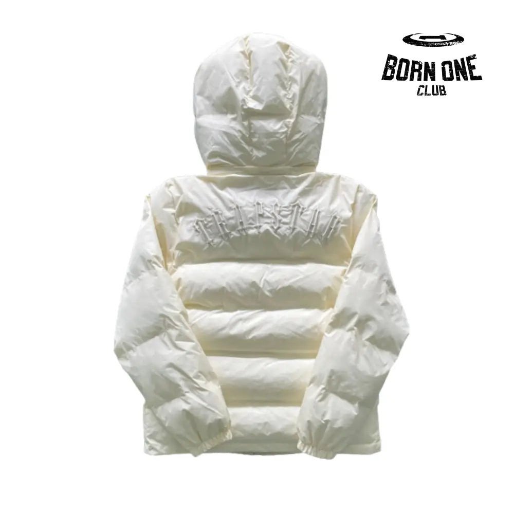 Jaqueta Trapstar Puffer Ice White