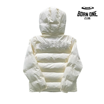 Jaqueta Trapstar Puffer Ice White