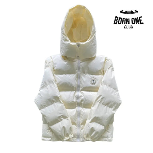 Jaqueta Trapstar Puffer Ice White P