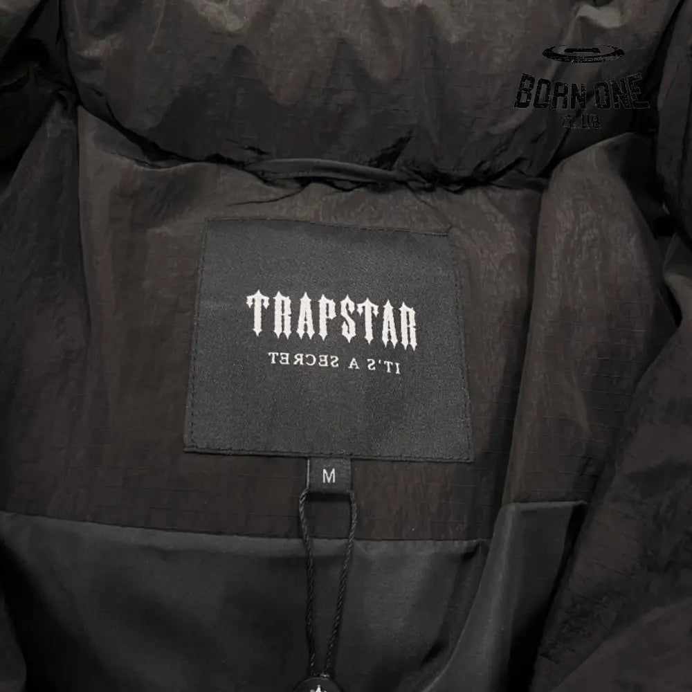 Jaqueta Trapstar Sleeve Puffer Black