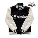 Jaqueta Trapstar Synthetic Leather Varsity P