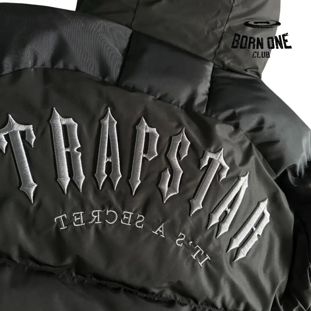 Jaqueta Trapstar T Decoded Arch Puffer Black
