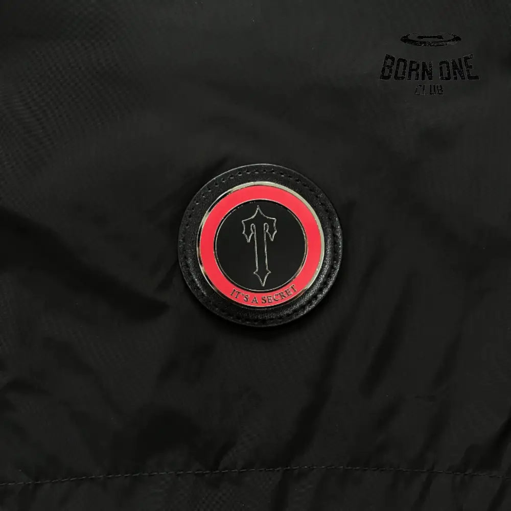 Jaqueta Trapstar Windbreaker Black Red