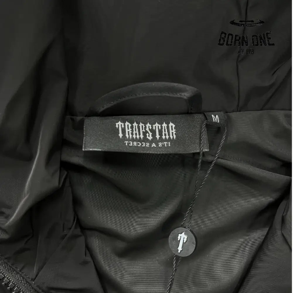 Jaqueta Trapstar Windbreaker Black Red