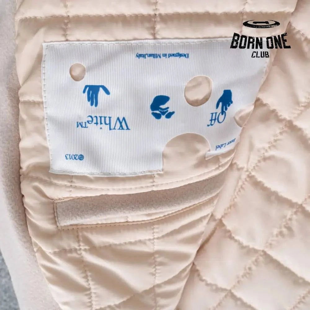 Jaqueta Varsity Off-White x AC Milan