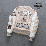 Jaqueta Varsity Off-White x AC Milan