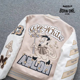 Jaqueta Varsity Off-White x AC Milan