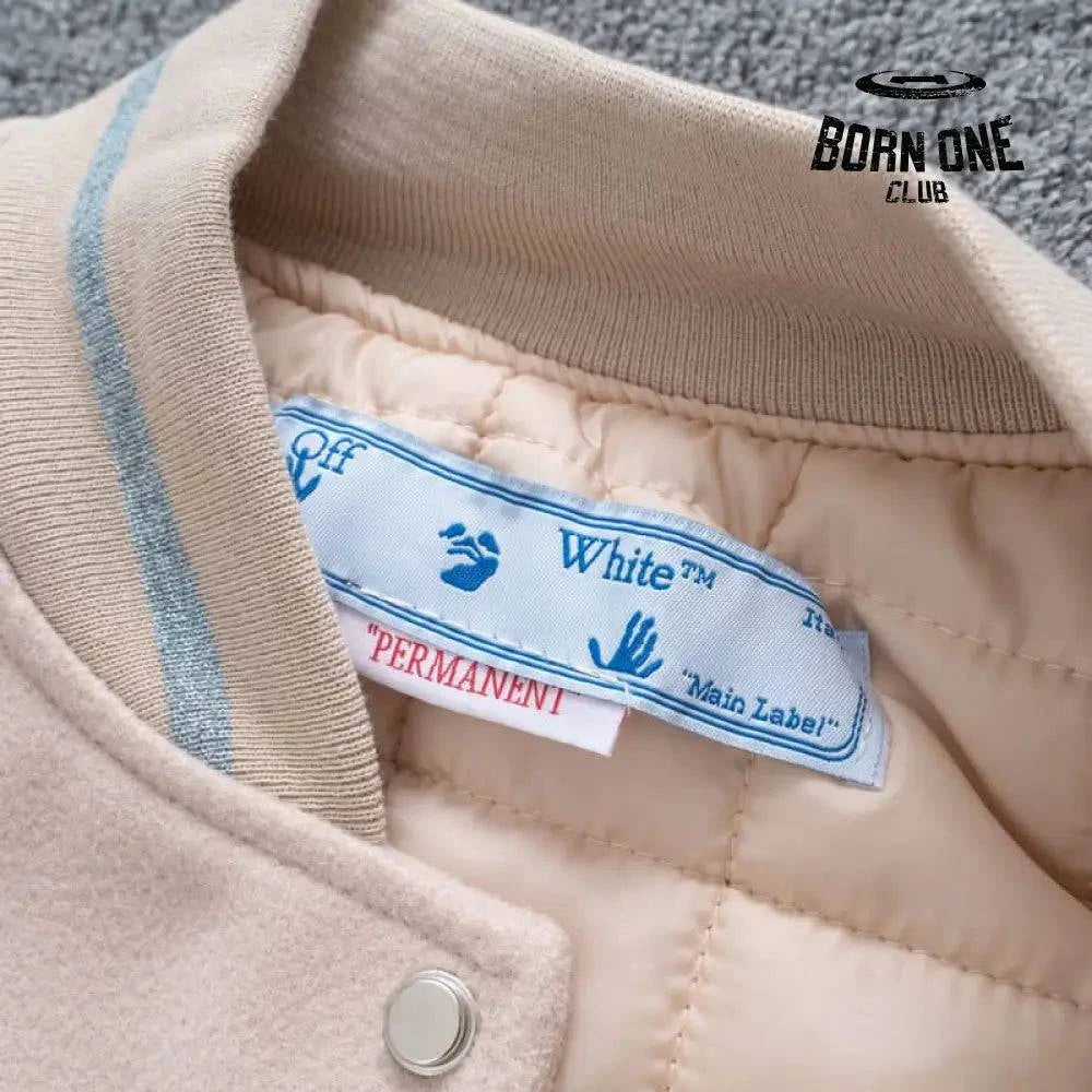 Jaqueta Varsity Off-White x AC Milan