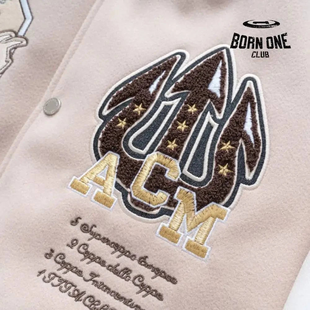 Jaqueta Varsity Off-White x AC Milan