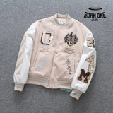 Jaqueta Varsity Off-White x AC Milan