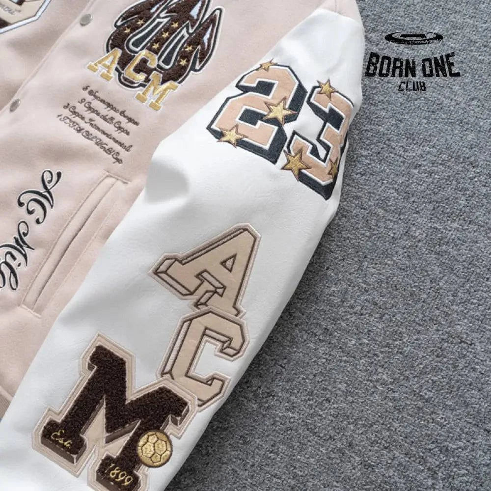 Jaqueta Varsity Off-White x AC Milan