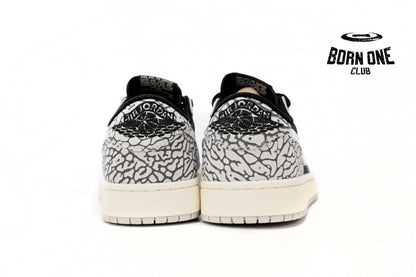 Jordan 1 Low Black Gray Burst CZ0858-001