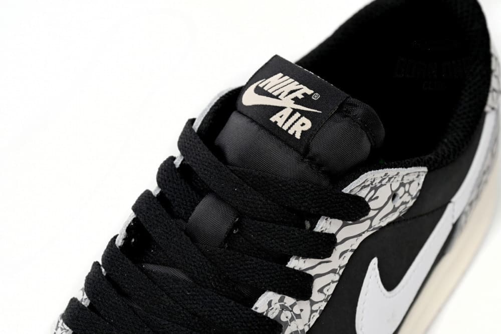Jordan 1 Low Black Gray Burst CZ0858-001