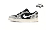 Jordan 1 Low Black Gray Burst CZ0858-001