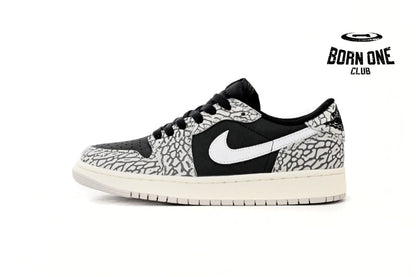 Jordan 1 Low Black Gray Burst CZ0858-001