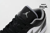 Jordan 1 Low Black White Grey 553558-040