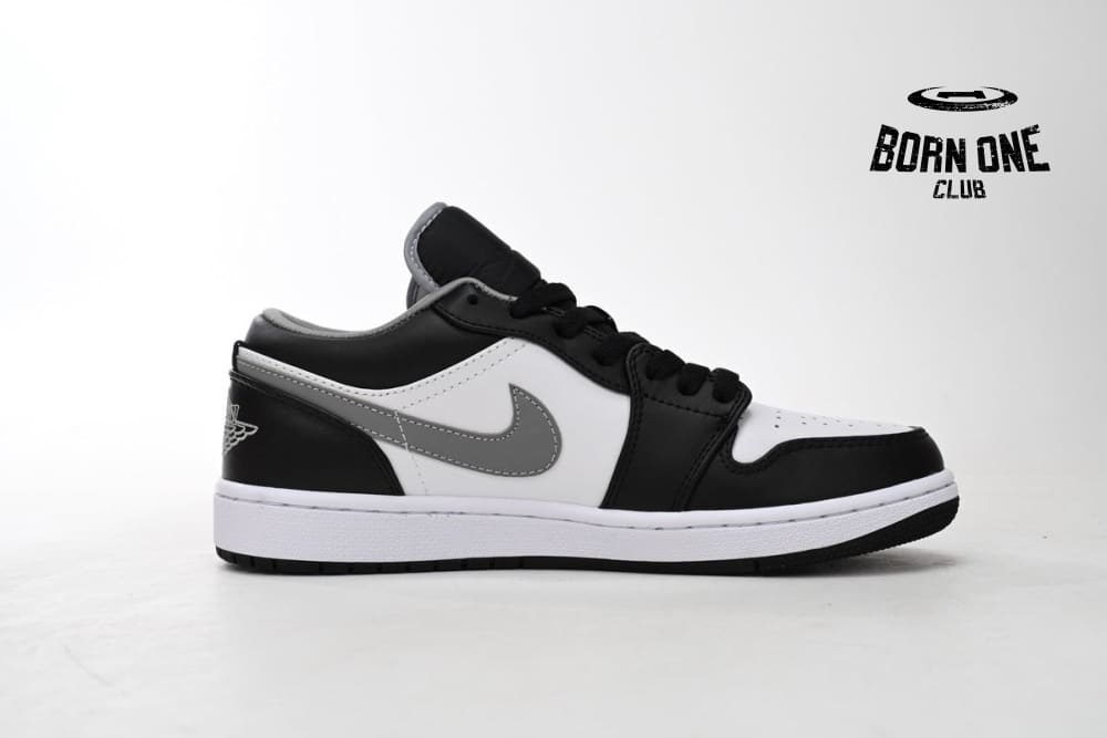 Jordan 1 Low Black White Grey 553558-040