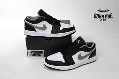 Jordan 1 Low Black White Grey 553558-040