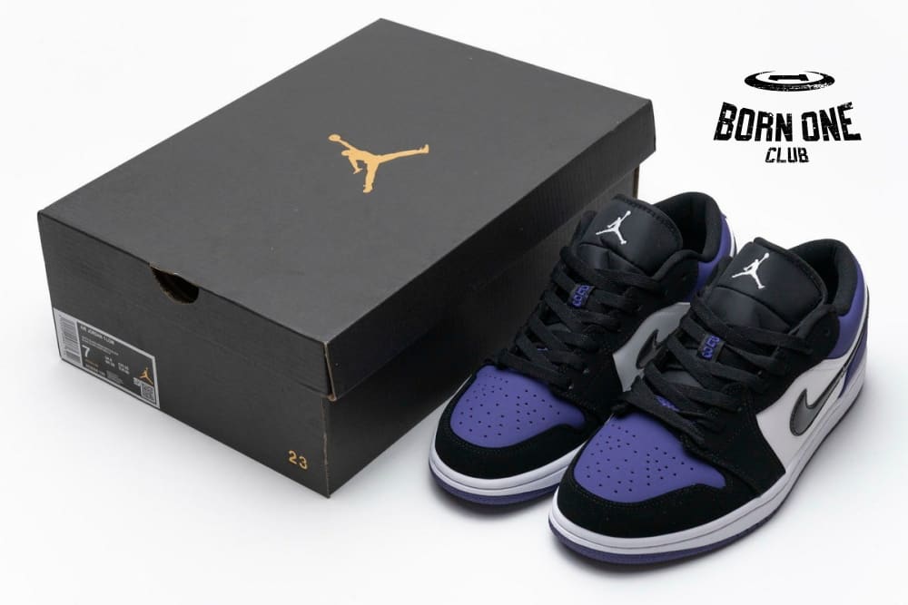 Jordan 1 Low Court Purple 553558-125