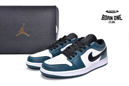 Jordan 1 Low Dark Teal 553558-411