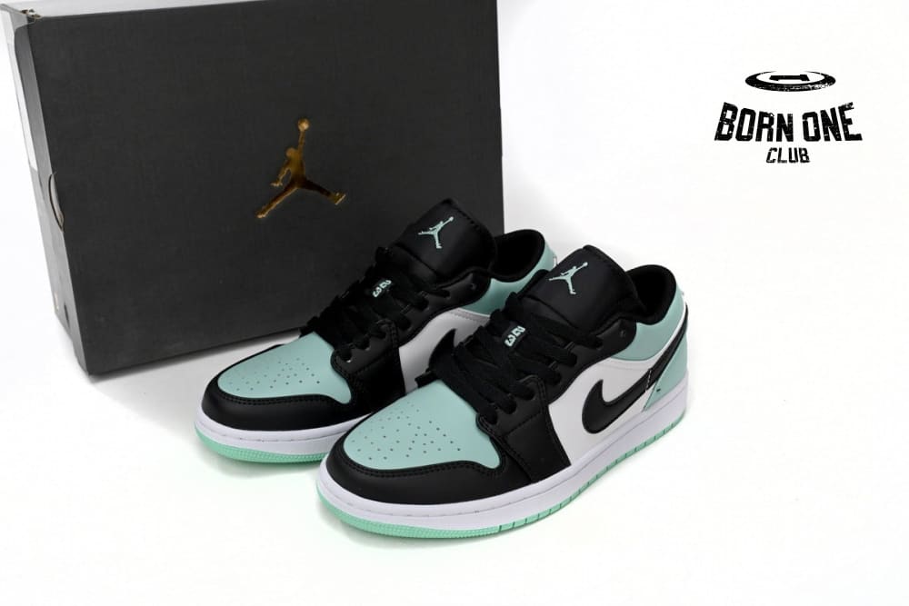 Jordan 1 Low Emerald Toe 553558-117