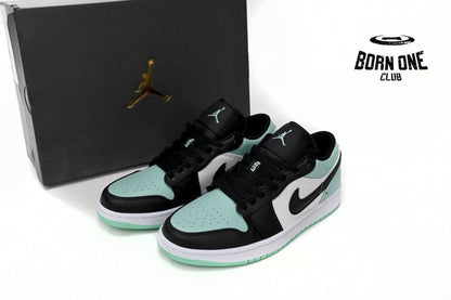 Jordan 1 Low Emerald Toe 553558-117
