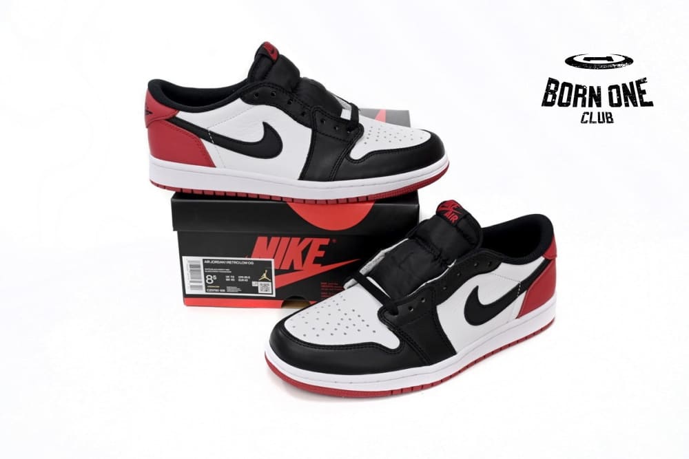 Jordan 1 Low OG Black Toe CZ0790-106