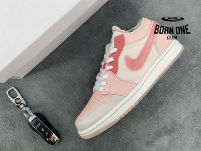 Jordan 1 Low SE Mighty Swooshers Pink DM5443-666