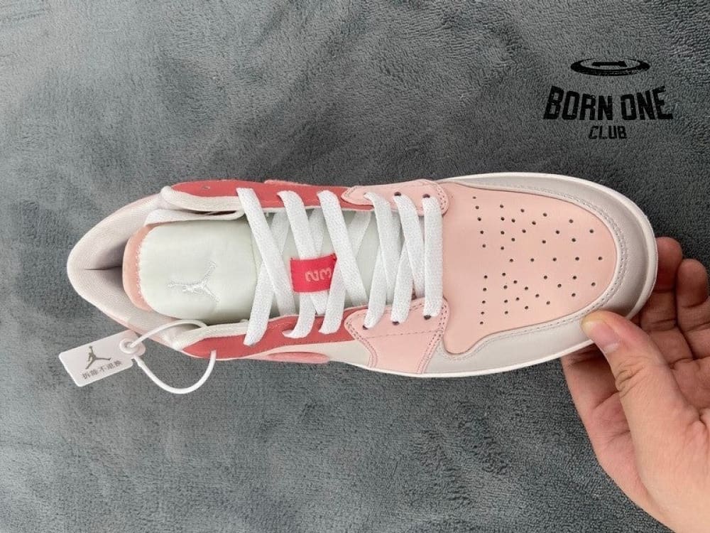 Jordan 1 Low SE Mighty Swooshers Pink DM5443-666