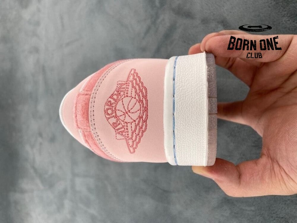 Jordan 1 Low SE Mighty Swooshers Pink DM5443-666
