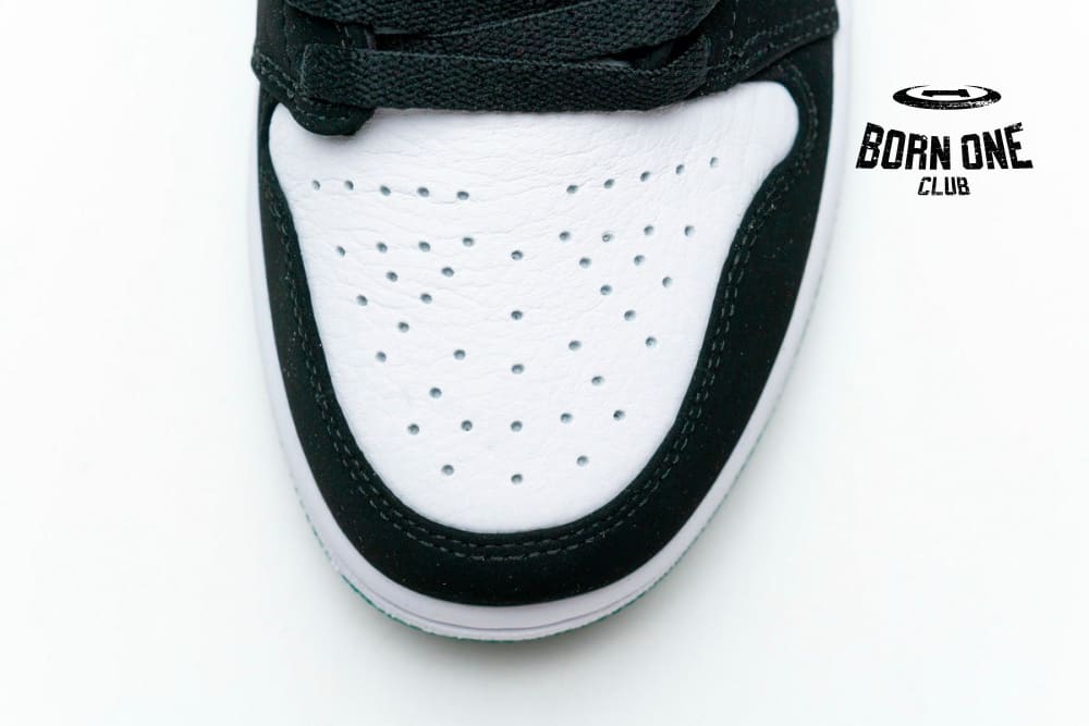 Jordan 1 Low White Black Mystic Green 553558-113