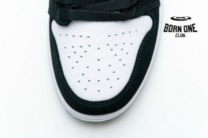Jordan 1 Low White Black Mystic Green 553558-113