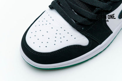 Jordan 1 Low White Black Mystic Green 553558-113