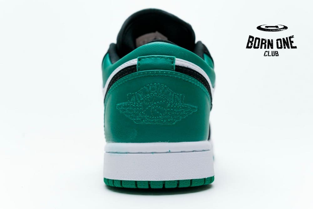 Jordan 1 Low White Black Mystic Green 553558-113
