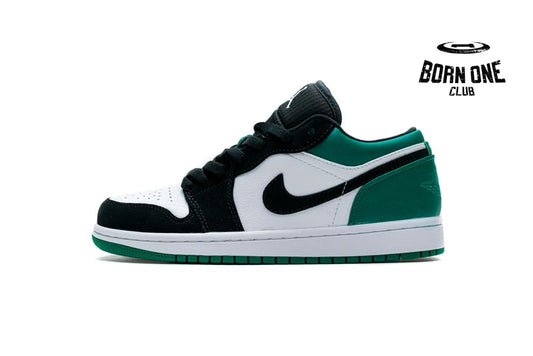 Jordan 1 Low White Black Mystic Green 553558-113
