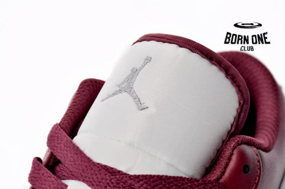 Jordan 1 Low White Bordeaux 553558-615