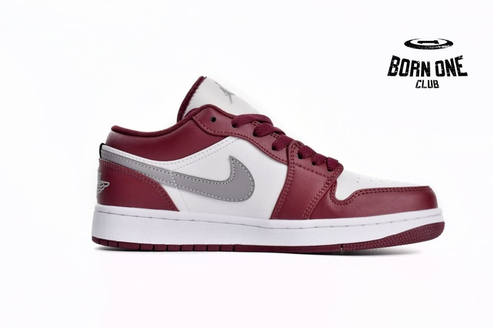 Jordan 1 Low White Bordeaux 553558-615