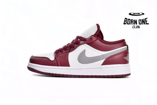 Jordan 1 Low White Bordeaux 553558-615