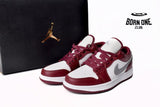 Jordan 1 Low White Bordeaux 553558-615