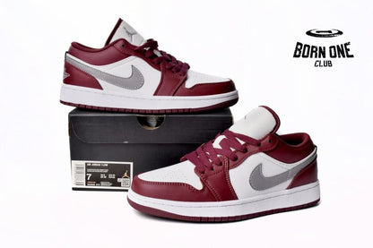 Jordan 1 Low White Bordeaux 553558-615