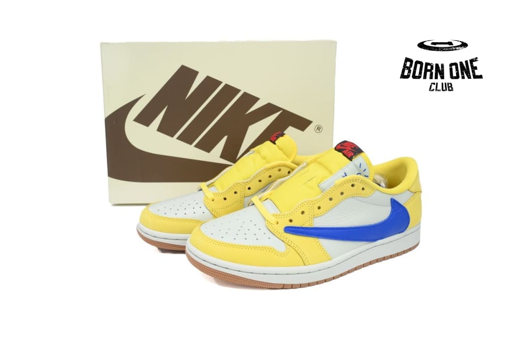 Jordan 1 Retro Low OG SP Travis Scott Canary DZ4137-700